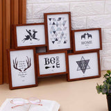 Classic Wooden Multi-Space Photo Frame