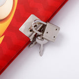 Birdie Theme Googli Eyes Lock Notebook