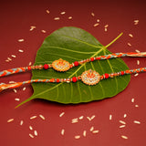 Rinestone Designer Rakhi Pack of 2