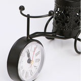 Bicycle Pen Stand Figurine Clock