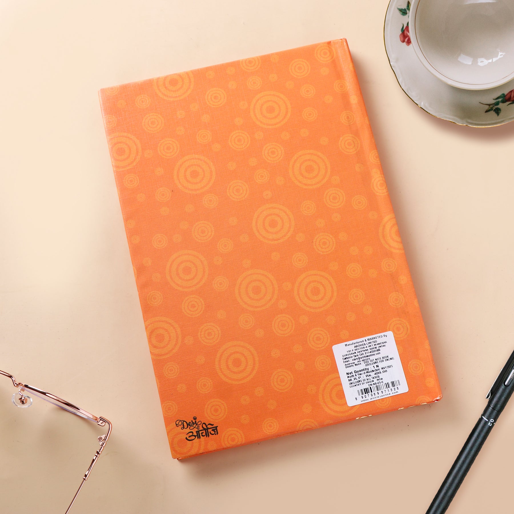 Desi Archies Owl Themed Notebook