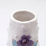 Vintage Style White Ceramic Vase