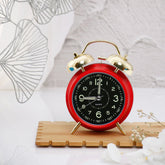 Red Twin Bell Alarm Clock