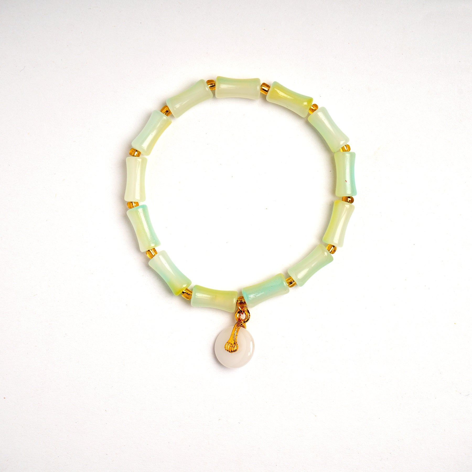 Mint Muse Golden Charm Bracelet