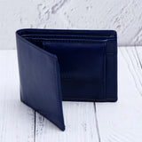 Royal Blue Wallet Pen Keychain Gift Set