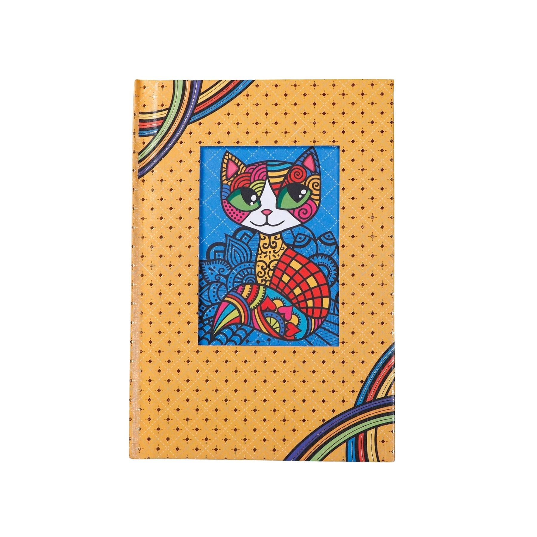 Desi Archies Cat Illustraition Notebook