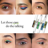 Elitty Gold-Green Ombre Holographic Eyeliner -Halo ( 4ml)