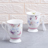 Pink European Classic Vintage Couple Mug