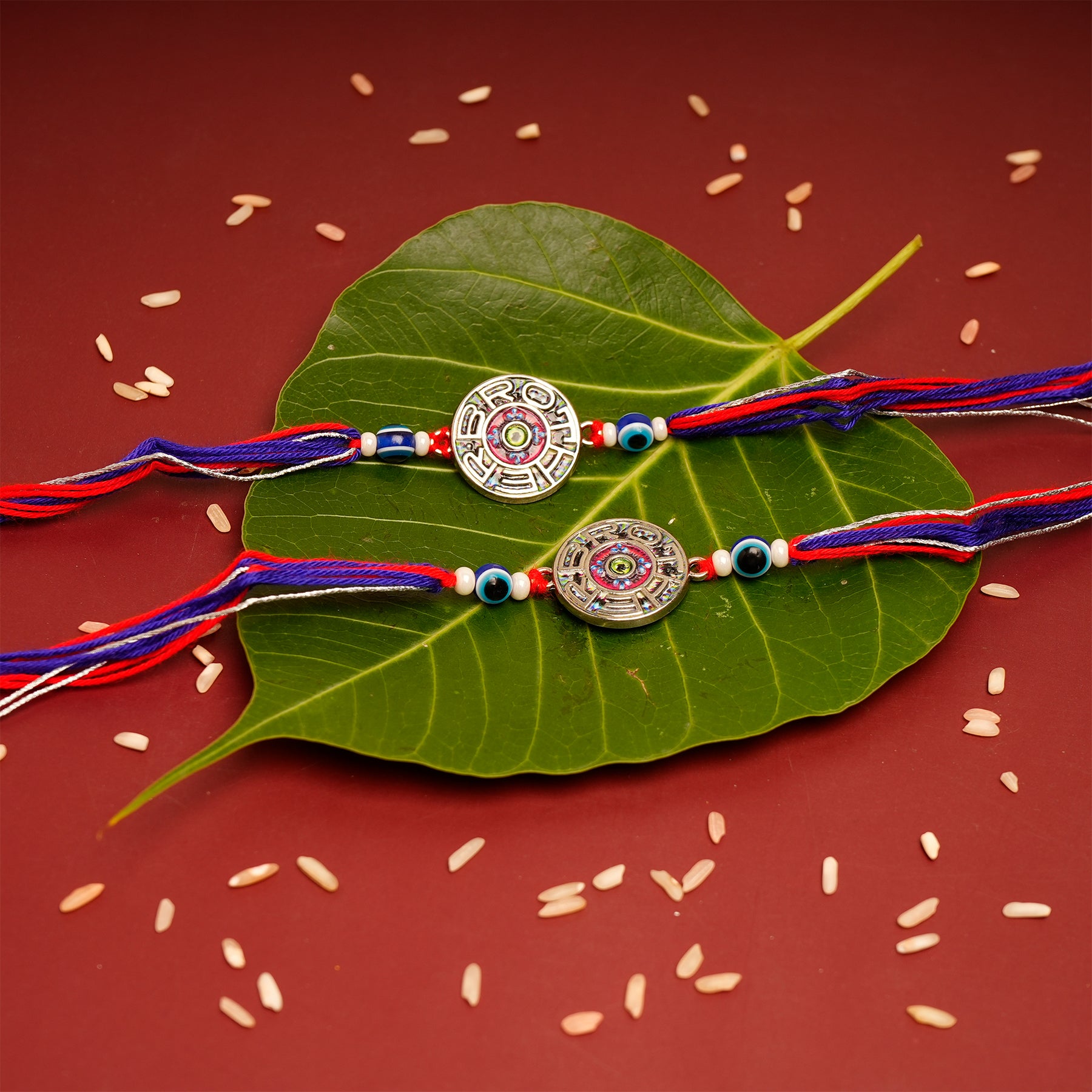 Traditional Brother Rakhi Pack of 2