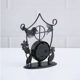 Birds Paradise Figurine Clock