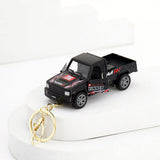 Black Safari Jeep Keychain