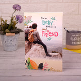 Lucky in Friendship Greeting Card