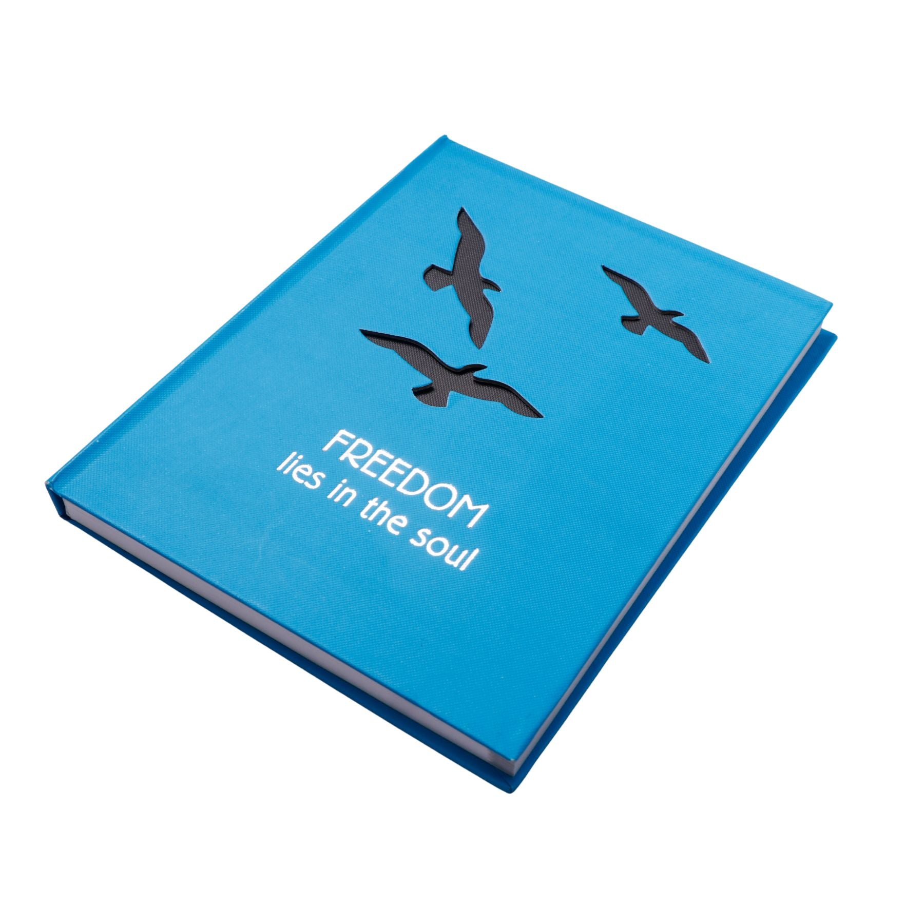 Freedom Lies In The Soul Quoted Notebook