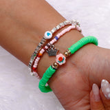 Princess Charm Multi Layer Bracelet Set