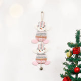 Pink Snowman Hanging
