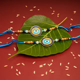 Traditional Evil Eye Rakhi Pack of 2