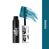 Elitty Teal Pop Colored Lush Lashes Mascara - Delulu - 5 gm