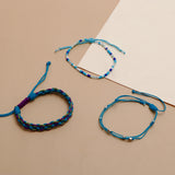 Dragon Blue Multi Layer Bracelet Set