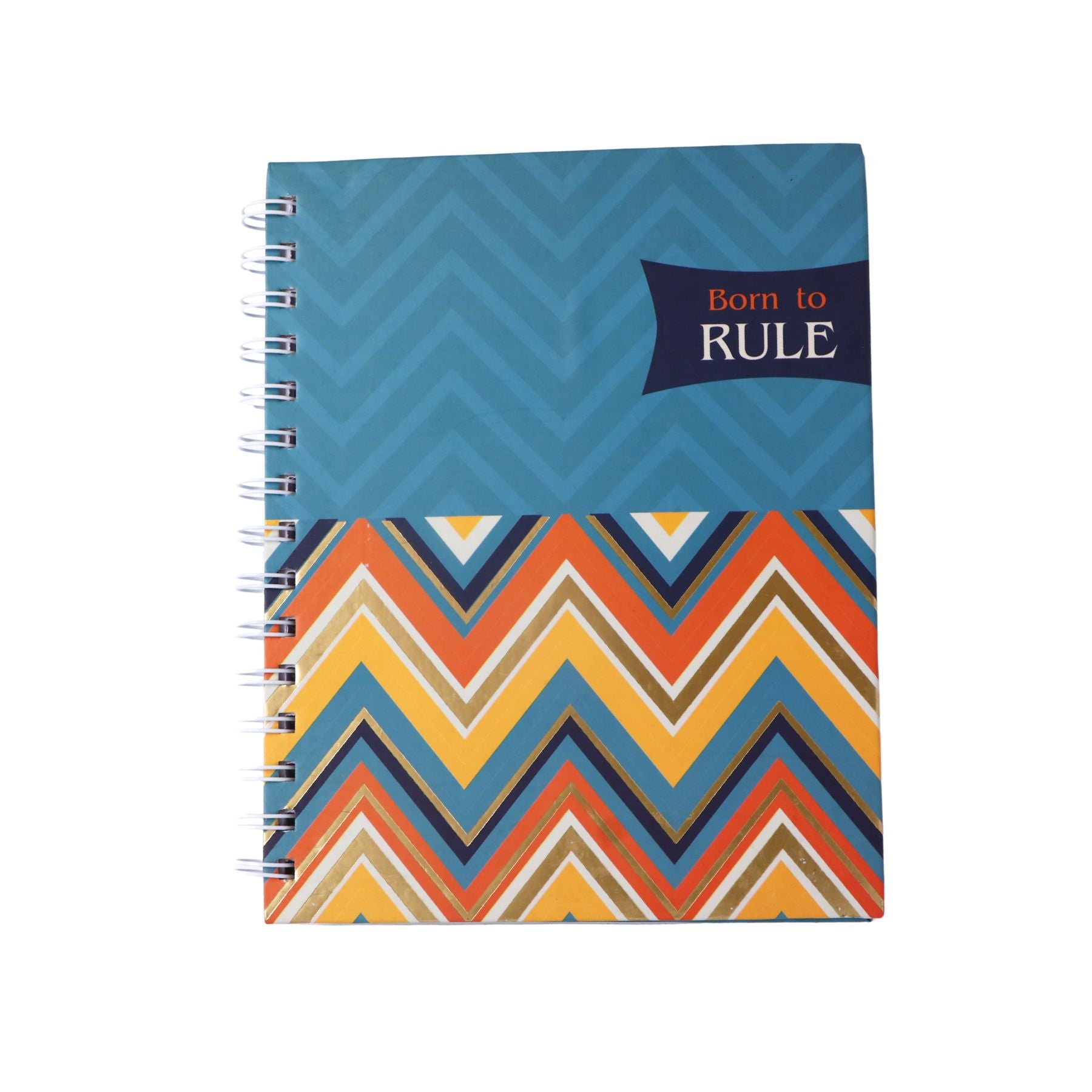 Born To Rule Quoted Spiral Notebook