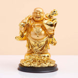 Majestic Golden Laughing Buddha