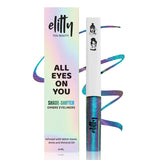 Elitty Purple-Blue Ombre Holographic Eyeliner - Jade Jive ( 4ml)