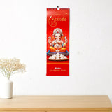 Shree Ganesha 2025 Wall Calendar With Envelope