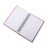 Clock Theme Googli Eyes Spiral Notebook