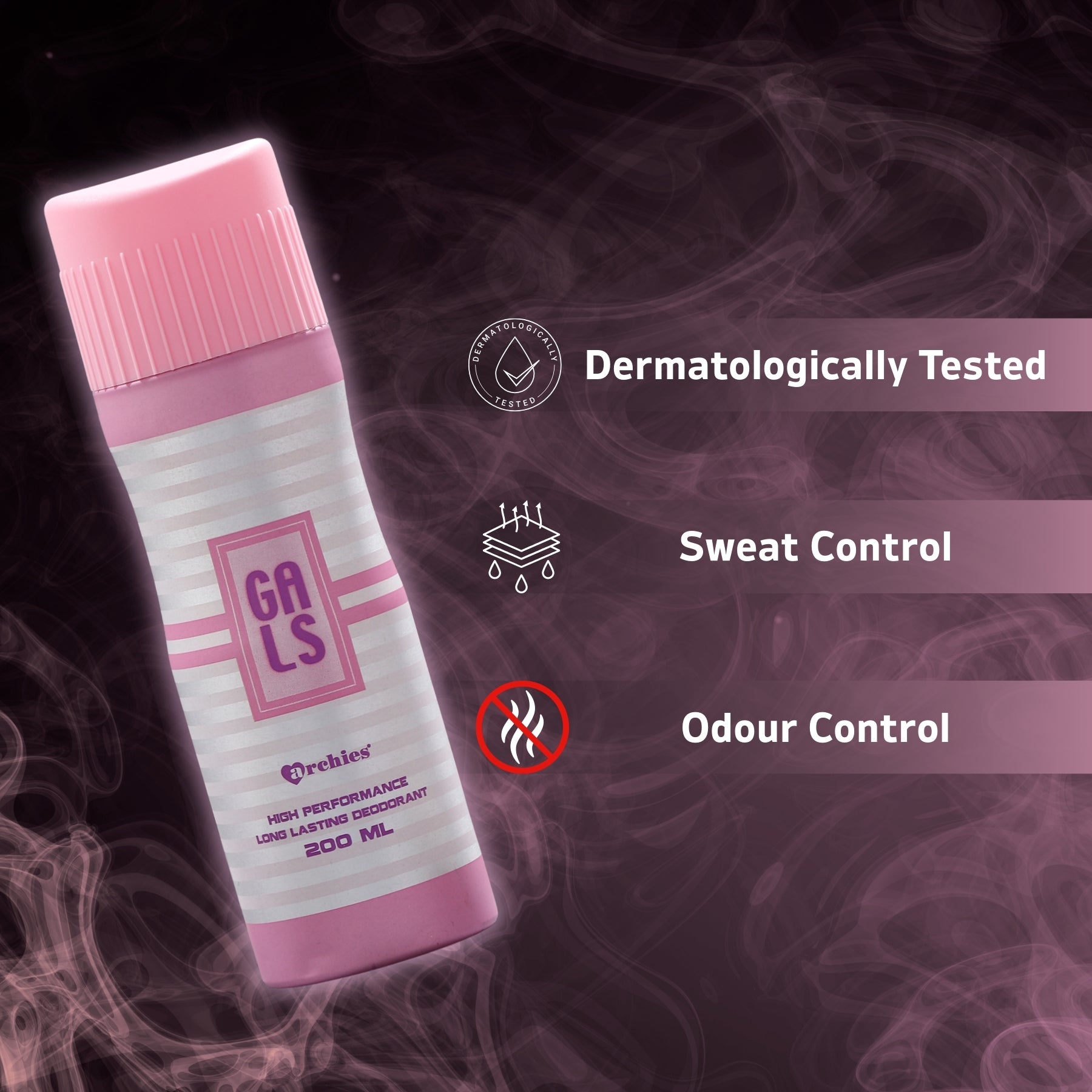 ARCHIES Gals Deo Original Deodorant Spray - For Women (200 ml)