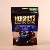 Hersheys Exotic Dark Blueberry and Acai Chocolate 100 GM