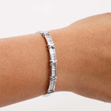 X Accent Silver Bracelet