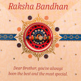 Raksha Bandhan Wishes Greeting Card With Envelope