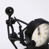 Saxophone Figurine Clock