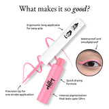 Elitty Pink Matte Pop Coloured Eyeliner - Crossbow (4ml)