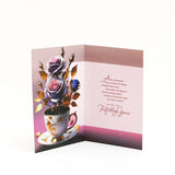 Special New Year Greeting Card with Envelope