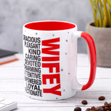 Archies Quoted Ceramic Mug - Wife