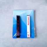 Silicone Friendship Bands Black and White Set of 2