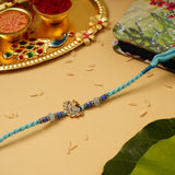 Aesthetic Peacock Themed Rakhi