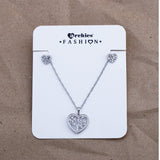Timeless Devotion Pendant with Earring Set