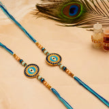 Traditional Evil Eye Rakhi Pack of 2