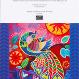 Pack Of 10 Peacock Seasons Greeting Card