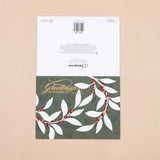 Pack Of 10 Leaves Seasons Greeting Card