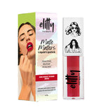 Elitty Red Liquid Matte Lipstick | Transferproof, Smudgeproof & Lightweight | One Night Stand - 4 ML