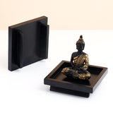 Golden Budda Incense Stick Holder