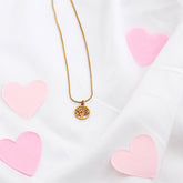 Heritage Golden Tree Chain Pendant