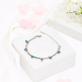 Statement Blue Stone Bracelet