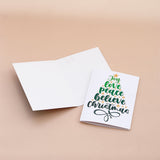Pack Of 10 Chirstmas Festive Seasons Greeting Card