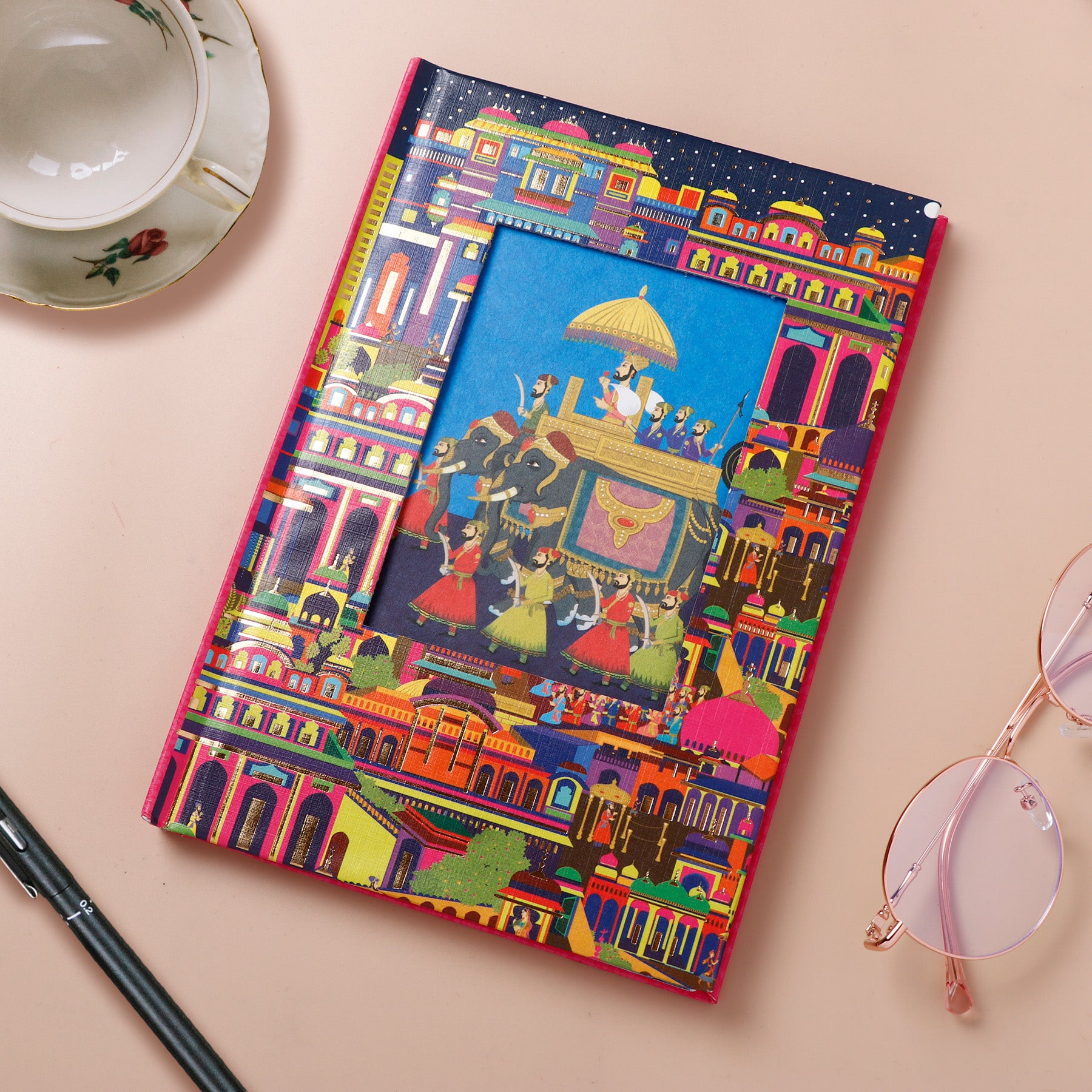 Desi Archies Royal City Themed NoteBook