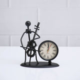 Guitar Figurine Clock