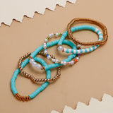 Sea Green Multi Layer Bracelet Set