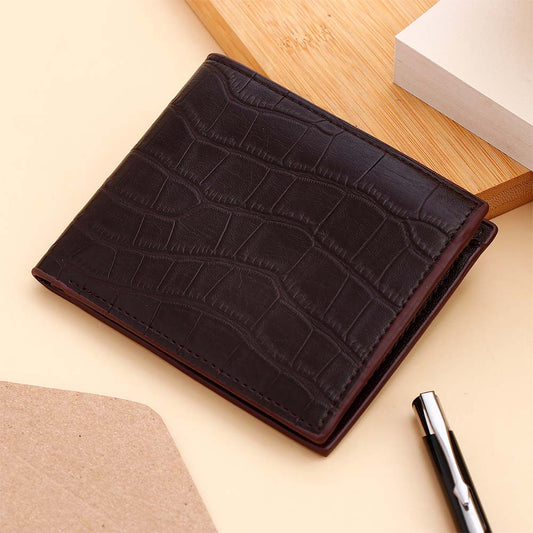 Bold Brown Classic Mens Wallet
